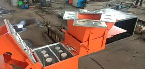 Machine manuelle de fabrication de briques d'argile, presse manuelle, machine de fabrication de blocs de terre rouge à emboîtement, avec logo, QMR2-40