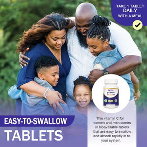 Tabletas masticables de vitamina C de fórmula personalizada OEM/ODM, suplemento antioxidante de soporte inmunológico vegano sin OGM, refuerzo nutricional para adultos - Product Image 5