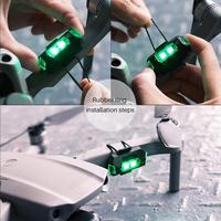 7 couleurs clignotant lumière stroboscopique USB LED Anti-Collision vélo queue modèle avion vol de nuit Mini Signal clignotant voyant d'avertissement