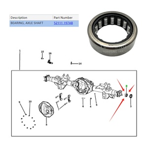 52111197AB nouveau roulement d'arbre d'essieu arrière pour Jeep Dodge Ram 2004-2025 - Product Image 6