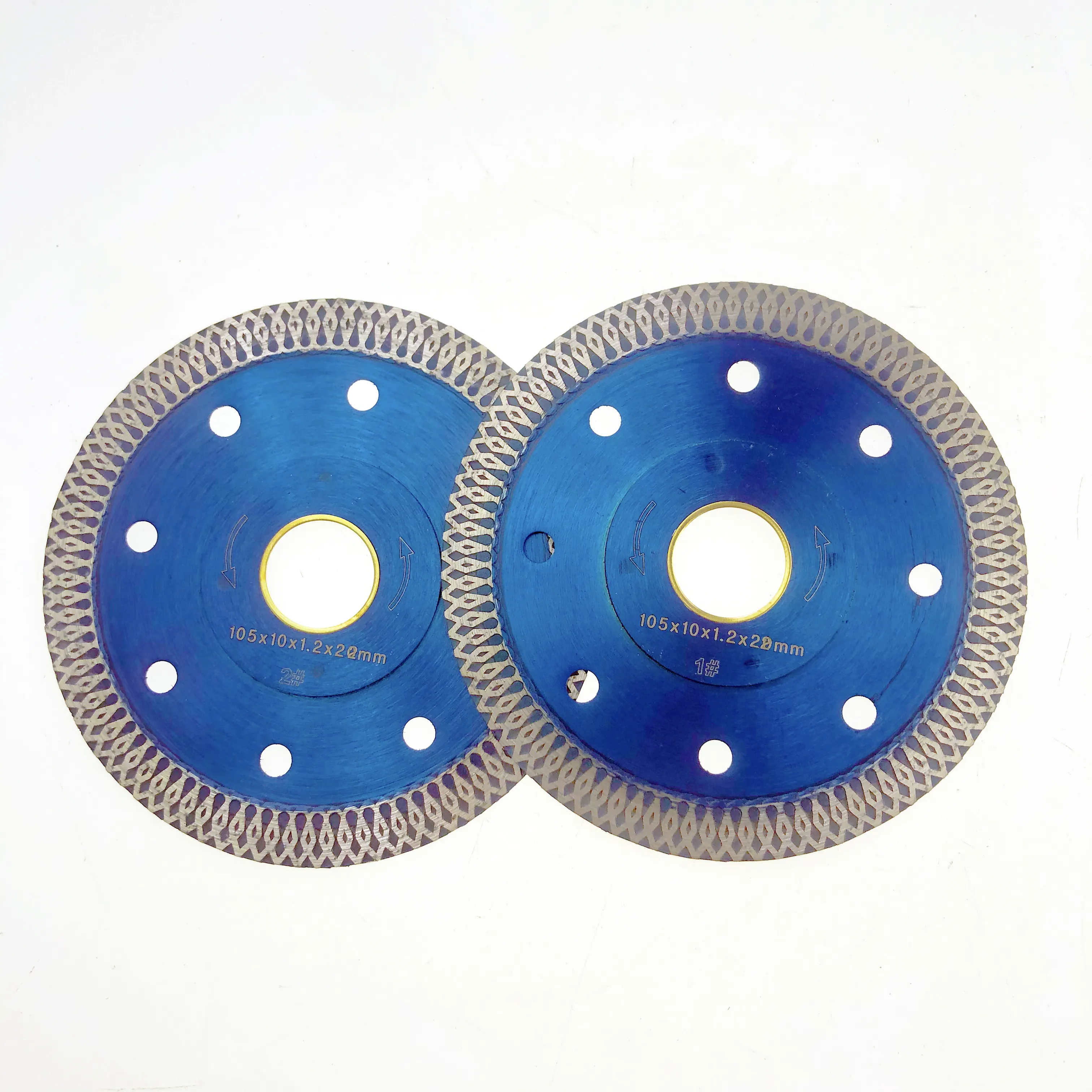 Varios tamaño hoja de sierra Circular de diamante de corte de azulejos de disco