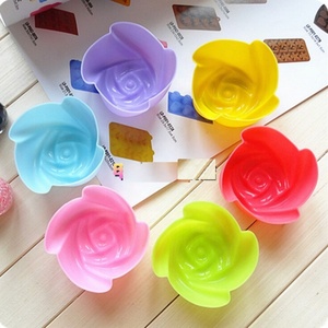 Factory Direct Food Grade Silicone Reusable Baking Cups Muffin Liners Non-Stick Cup Silicone Cupcake - Product Image 4