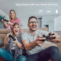 Nouveau Manette de Jeu Sans Fil Arcade Double Shock pour Console PS4, Joysticks de Contrôleur PS3/PS4