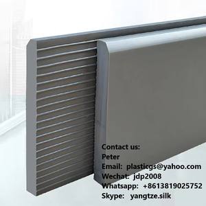 Zócalo <span class=keywords><strong>Autoadhesivo</strong></span> Flexible de PVC de 4 y 6 Pulgadas, Moldura de Vinilo Autoadhesiva para Pared y Piso - Product Image 3