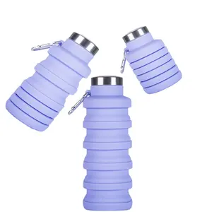 Silicone Telescopic Cup Foldable Cup Outdoor Sports Travel Portable Water Bottle Portable Water Bottle