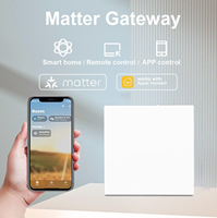 Passerelle Hub de Maison Intelligente Tuya Matter 2026 Thread Alexa Google Home Contrôle via l'application Smart Life Zigbee Wi-Fi THP10-Z-X
