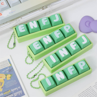 Ventes chaudes - Lettres et symboles personnalisés imprimés en 3D - Porte-clés avec clavier tactile - Charme pour cadeau