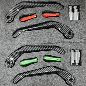 Protector de Manillar de Motocicleta de Fibra de Carbono, Ergonómico, Ligero, Palancas de Freno y Embrague Todoterreno SX 090 - Product Image 2