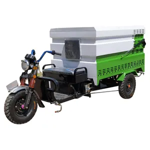 Camion de nettoyage nettoyage électrique voiture balayeuse marbre automatique lavage de sol Tricycle eau bowser camion
