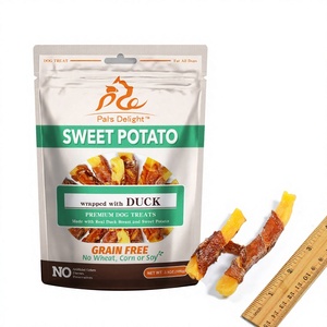 Pal's Delight - Tiras de Pato Envueltas en Camote, Premios para Perros, Carne Húmeda, Alta en Proteínas, Sin Granos, Alimento Saludable para Perros - Product Image 1