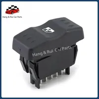 6001546816 Pour Renault Dacia Logan 2004-2014 Accessoires AUTO 60015-46816 Bouton de commande de lève-vitre électrique simple 6001546816