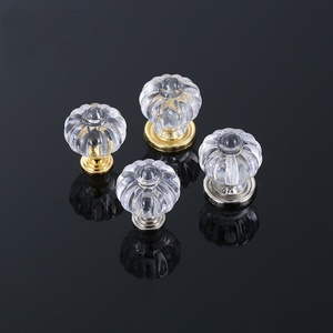 Bouton en acrylique transparent élégant pour meubles, poignée pour placard, commode, tiroir à maquillage, boîtes de rangement - Product Image 5