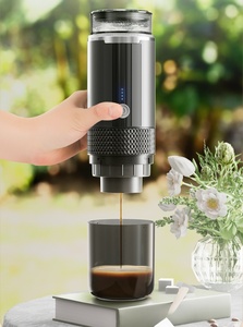 Cafetera Portátil de una Sola Porción, Diseño 2 en 1, Manual, con un Botón, Recargable Tipo C, Reutilizable para Senderismo - Product Image 6