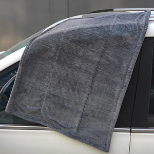 Desired Daily Use Microfiber Car Wash Towel 60x90Cm Double Layer Thickened <b>Absorbent</b> Cleaning <b>Cloth</b> - Product Image 3