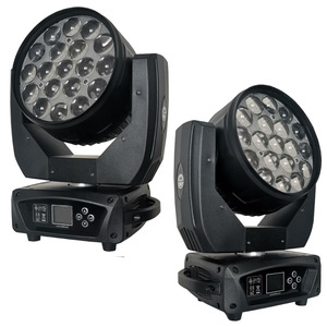 19x15 wát <span class=keywords><strong>LED</strong></span> Zoom rửa di chuyển ánh sáng RGBW 4in1 <span class=keywords><strong>LED</strong></span> di chuyển đầu đèn cho DJ câu lạc bộ đêm Bar-DMX512 chế độ điều khiển - Product Image 6