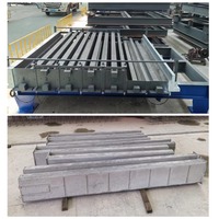 Máquina automática hidráulica para pilares de hormigón, línea de fabricación de postes de cemento, extrusora de columnas de valla pretensadas, equipo agrícola de alta resistencia