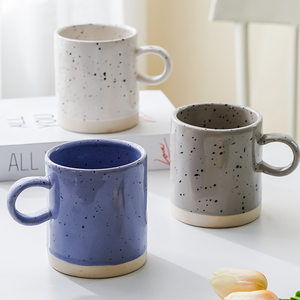 OEM Stocked Custom Handmade <b>Ceramic</b> Coffee <b>Mugs</b> Custom Logo Eco-Friendly Food Safe Reusable Dishwasher Microwave Safe Home - Product Image 5
