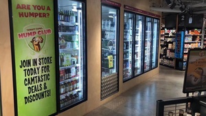 Puerta de cristal para cerveza, cueva, tienda de licor, enfriador - Product Image 4