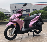 Scooter à essence à deux roues pour adultes populaire de couleur violette 150CC