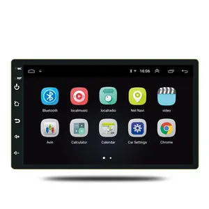 car stereo 2din 7 inch android car radio navigation gps auto electronics with car music system