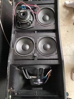 Système de Son Line Array Linéaire TD24+12 d'Occasion TA-L12 Double Haut-Parleur Line Array 12" avec Subwoofers Kine Doubles 18" d'Origine Non Réparés, Unités B&C