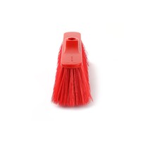 HQ0578 balai en soie glacée, cheveux, balai en plastique avec bâton en bois pour le marché de moscou