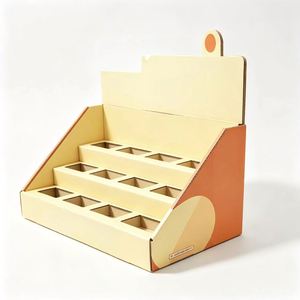 Custom <b>Eco</b>-<b>Friendly</b> Biodegradable Recyclable Paperboard Trapezoid Shape Self Erecting Magnetic Closure Counter Organizer Box for - Product Image 2