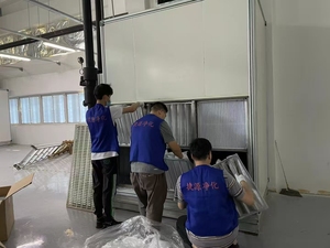 H14 Chất lượng cao tùy chỉnh xếp li alframe AC lò HVAC điều hòa không khí cửa sổ lọc bụi <span class=keywords><strong>HEPA</strong></span> mới - Product Image 4