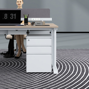 Tủ bí mật không gian lưu trữ 14 <span class=keywords><strong>18</strong></span> inch rộng nửa Kích thước kim loại thép lưu trữ kéo ngăn kéo tủ hồ sơ với ngăn kéo - Product Image 1