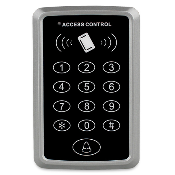 S4A RFID Card Door Access Controller, Keypad Security Door Access Control System, DC12V Access Controller Support 1000 Users