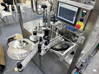Machine d'étiquetage rotative automatique d'applicateur de seringue de tube à essai d'ampoule auto-adhésive