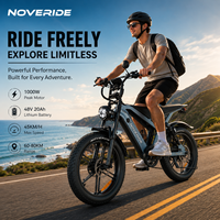 Moto électrique tout-terrain, pneus larges de 20 pouces, moteur avant, batterie au lithium, freins à disque, vélo électrique rétro pour la neige et la plage