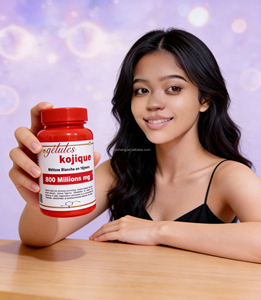 Gélules de Kojic en gros pour l'élimination de l'acné, éliminent les taches brunes et éclaircissent le teint, prix d'usine, service OEM professionnel - Product Image 1