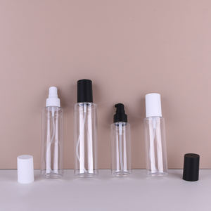 150ml Plastiks prüh flasche Leerer Körpern ebel Blumen wasser Hautpflege Toner flasche Kosmetik Luxus-<span class=keywords><strong>PET</strong></span>-Sprüh verpackung - Product Image 4
