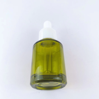 18/410 20/410 compte-gouttes à bouchon à vis anti-déversement en aluminium or argent avec pipette en verre pour bouteilles d'emballage cosmétique