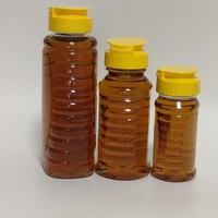 Bouteille de miel en PET à presser en gros, 100 ml, 150 ml, 250 ml, 500 ml, 1000 ml, bouteille à presser pour le miel