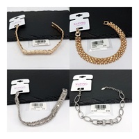 XUPING Bijoux en gros Bracelet jonc pour homme en cuivre plaqué or, style Hip Hop Rapper, chaîne maille cubaine entièrement pavée de pierres