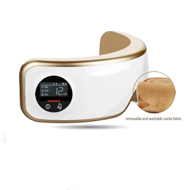 Wireless Foldable Eye Care Device Smart Vibration Wireless Eye Massager with Air Compression and Heat