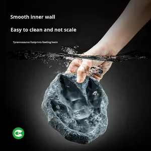 Caverna del nascondiglio del cranio del dinosauro con la piattaforma crogiolante per gechi e serpenti - Product Image 2