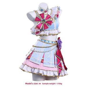 Disfraz de Cosplay de Anime para Hombre, Estilo Idol, Cheerleading, Hoshimiya Ichigo, Toki <span class=keywords><strong>Aoi</strong></span>, Faldas, Kit Seigaku Gakuen - Product Image 2