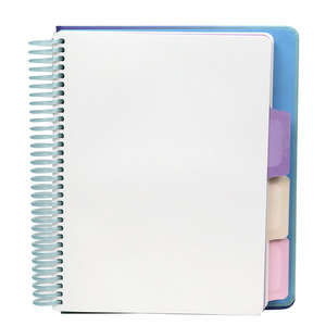 Tùy chỉnh in a5a4 Pet bìa cứng xoắn ốc máy tính xách tay không có mực chảy máu Bìa Tạp Chí kế hoạch số lượng lớn bán buôn với logo cho sinh viên - Product Image 4