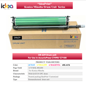 Venta Directa de Fábrica, Unidad de Tambor DR629 Remanufacturada Compatible (Tambor OPC Katun 400K) para Konica Minolta AccurioPress C7090 C7100 - Product Image 1