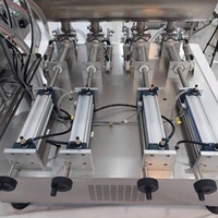 Machine de bureau tout-en-un intégrée, électrique et automatique, à faible taux de défaillance et haute précision, pour le conditionnement de pâtes alimentaires et de boissons en bouteilles en plastique/verre