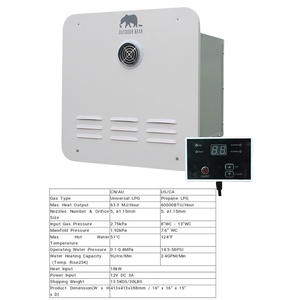 Calentador de Agua Instantáneo sin Tanque para Remolques de <span class=keywords><strong>Autocaravanas</strong></span>, Independiente, Eficiente en Gas, Gas Licuado de Petróleo, 18KW, Tipo de Humo, para <span class=keywords><strong>Autocaravanas</strong></span> - Product Image 6