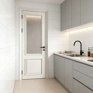 Amerikan Klasik Ofis İç Mekan Otel Meşe Ahşap Modern Tasarım Ev Ceviz İç Mekan Yatak Odası Otel Kapısı - Product Image 1