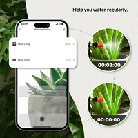 Système d'irrigation de jardin intelligent WiFi Graffiti avec pompe à eau programmable et télécommande via application, alimentation Type-C