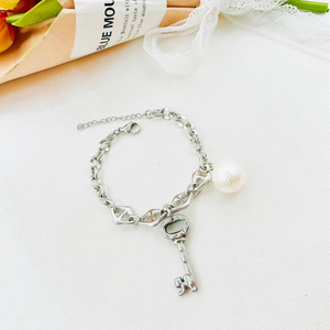 Preguntar por catálogo Joyería española UN Brazaletes <span class=keywords><strong>Pulseras</strong></span> Cuentas Moda Mujer Joyeria <span class=keywords><strong>UNO</strong></span> <span class=keywords><strong>De</strong></span> <span class=keywords><strong>50</strong></span> KEY Jewelry Top Quality 316L - Product Image 2