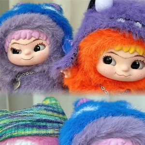 WAKUKU Maomao Série Fête Tendance Figurines en Peluche PVC Échelle 1/6 Boîtes Mystères Cadeaux et Accessoires pour Filles - Product Image 6