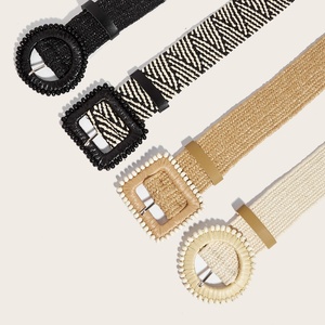 Nuova <span class=keywords><strong>Cintura</strong></span> Decorativa da Donna in Stile Coreano con Fibbia a Perno in Plastica per Abiti <span class=keywords><strong>e</strong></span> Camicie Lunghe - Product Image 2