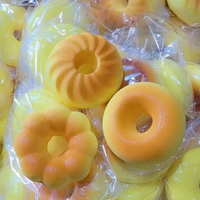 Jouet Squishy en Mousse PU à Rebond Lent, Design Doux en Forme de Pétale de Donut, pour Enfants et Adultes de 5 à 7 Ans, Cadeau Anti-Stress et de Décompression
